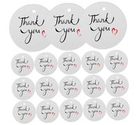 Gadpiparty 100piezas Tarjeta De Agradecimiento Para Etiquetas Redondas Decorativas Etiquetas De Obsequio Diy De Cumpleaños Agradecimiento Para Celebraciones