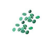 Gadpiparty 10piezas Accesorios Joyería Parches Ovalados Cabujones Cristales Decoración Personalizada