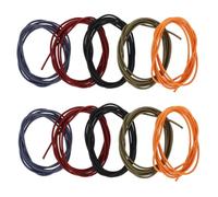 Gadpiparty 10piezas Brida De Cuerda De Nailon Elástica Banda Sujetalibros Para Cuadernos y Agendas Para Encuadernar y Manualidades