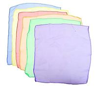 Gadpiparty 12 Piezas Bufanda Cuadrada De Malabares Pañuelos Utilería De Rendimiento Bufandas De Baile De Seda Pequeñas Bufandas Cuadradas Ritmo Pañuelos Dobladillo Accesorios Niño