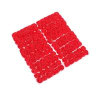 Gadpiparty 144 Piezas Rosas Artificiales con y Cabezas de Espuma para Manualidades DIY Decoraciones Boda y de Mesa Flores Falsas y Nupcial Roja