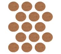 Gadpiparty 15 Almohadillas de Anidación para Palomas de Fibra de Coco Marrón, Reutilizables y Absorbentes para Nidada Limpia y Cómoda en Cría de Huevos