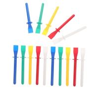 Gadpiparty 15 Piezas Espátulas para Aplicadores de Pegamento para Bricolaje Raspadores Ergonómicos para Manualidades Cuero y Pintura Resistentes y Reutilizables