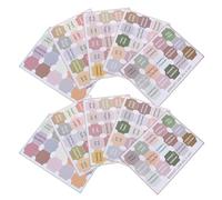 Gadpiparty 150 Piezas Pestañas de Índice Bíblicas Autoadhesivas, 10 Hojas Diseño Bohemio, Material Resistente sin Residuos, Etiquetas Escribibles para Estudio y Organización Biblia Católica