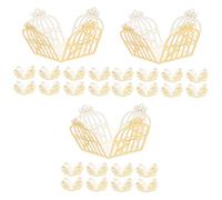 Gadpiparty 150piezas Tazas Para Dulces y Chocolates Revestimientos Para Muffins y Postres Decoraciones De Bodas y Fiestas Diseño De Detalles De Flores y Pajaritos Caja De