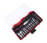 Gadpiparty 16 Piezas ferramentas carpinteiro ferramentas de carpintaria pluma de talla gancho tallado en madera herramientas para tallar madera cincel de mano para tallar Metal suite