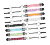 Gadpiparty 16piezas Bolígrafo Capacitivo De Cristal para Pantalla Táctil Punta Dome para Teléfonos y Tabletas Mezclados Accesorio De Escritura Elegante y Práctico