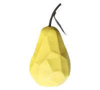 Gadpiparty 1pieza Adorno de Cerámica con Diseño Geométrico de Fruta Amarilla Escultura Decorativa para Escritorio Dormitorio Salón o Comedor Decoración Artística de Estilo Moderno