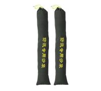 Gadpiparty 2 bolsas de arena reutilizables antiinundaciones de 20 x 120 cm, de lona gruesa, absorbentes de agua, para protección contra inundaciones en el hogar y seguridad contra huracanes