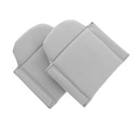 Gadpiparty 2 divisores de bolsas para cámara, divisores ajustables interiores portátiles que absorben los golpes, insertos de material de pelusa para fotografía al aire libre y viajes, color gris