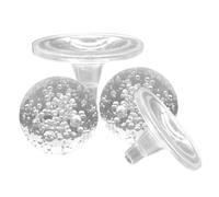 Gadpiparty 2 Juegos Globo de Cristal Decorativo, Vidrio, Juego