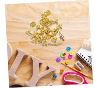 Gadpiparty 2 Juegos Woodburning Letter Tips Kit Brass Alphabet Stamps For Pyrography DIY Wood Leather Paper Engraving Wood Burning Letters Tool For Crafting
