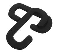 Gadpiparty 2 Piezas Almohadilla Ocular VR para Visor Vive Pro en Cuero PU y Esponja Negra, Ergonómica, Bloquea Luz y Fácil de Limpiar para Usuarios con Gafas