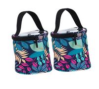 Gadpiparty 2 piezas Bolsa Organizador de Almacenamiento de Lana Bolsa de Tejer de Oxford para Ovillos y Herramientas de Tejer para Ganchillo y Accesorios