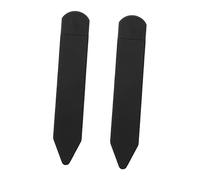 Gadpiparty 2 Piezas Caja de bolígrafo electrónico Porta lapices para Escritorio TN Negras BK Color anticaída Caja de la Pluma Tapa de lapicero Estuche Titular de la Pluma PU