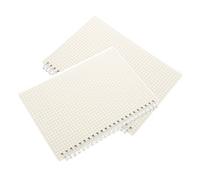 Gadpiparty 2 Piezas Cuaderno Cuadriculado Pack de Notebooks para Matemáticas y Trabajo para Estudiantes y Profesionales Diseño Minimalista y Práctico