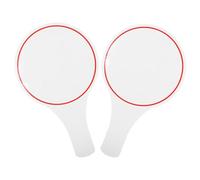 Gadpiparty 2 Piezas de Pizarra de Borrado en Seco Portátil 15×25 Cm Círculo Rojo, Tablero de Puntuación Reutilizable para Votación y Eventos Deportivos, Material Resistente, Mini Tablero