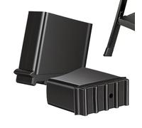 Gadpiparty 2 Piezas de Protectores Antideslizantes de Goma para Patas de Escalera, Accesorios de Seguridad Resistentes para Tareas de Ingeniería Eléctrica y Uso Exterior