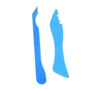 Gadpiparty 2 Piezas Herramienta de lámina de vidrieras de arte de vidrio Kit de herramientas de de vidrieras Herramienta de arte de vidrio frustrar vidrieras el plastico