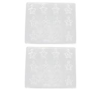 Gadpiparty 2 Piezas Moldes de Silicona para Colgantes de Estrellas para Diy de Liberar y Creativo para Manualidades y Joyas