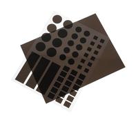 Gadpiparty 2 Piezas Pegatinas de Bloqueo de Luz LED Filtros Atenuadores para Electrónica y Electrodomésticos la del Instalación de Diseño para Routers y TV