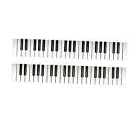 Gadpiparty 2 Piezas Pegatinas de Escalera de Teclas de Piano de Decorativas Impermeables y Autoadhesivas para Hogar