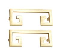 Gadpiparty 2 Piezas Pomos de Puerta Retro para Armarios Tiradores de Gabinete Elegantes Manijas de Diseño Clásico para Cocina y Baño Instalación Material Duradero Decoración para Hogar