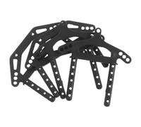 Gadpiparty 2 Piezas Poste de Fijación de Carrocería, Plástico Negro | Ajuste, Reemplazo Fácil, para Pista y Carreras, Compatible Modelos 1/10