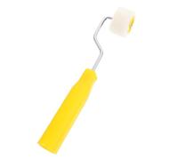 Gadpiparty 2 Piezas Rodillo de Pintura Mini de Lana Natural para Pintura Ergonómico y Duradero para Uso Repetido