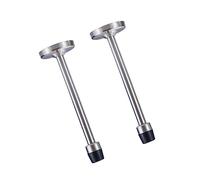 Gadpiparty 2 Piezas Tope de Puerta Cilíndrico Inoxidable Accesorios Prácticos para Puertas para Cocina Salón y Dormitorio Resistente y de Instalar