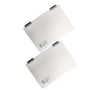 Gadpiparty 2 Piezas Transparent Cover Loose Leaf Notebook Binder For Students Practical Diy Notepad Scrapbook