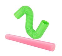 Gadpiparty 2 Piezas Túnel Plegable para Mascotas Tubo Extensible de Plástico Seguro para Hámsteres Hurones y Pequeños Animales Juguete para Entrenamiento y Ejercicio Estimulante
