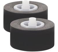 Gadpiparty 2 Rodillos de Presión Profesionales para Reproductor de Casetes, Accesorios de Plástico Negro, Prácticos y Livianos para Reproductores de CD y Repetidores
