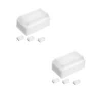 Gadpiparty 2 Series Cepillo De Entrenamiento Sensorial Para Cabeza De Pequeño De Baño Para Bebés Enfoque Para Plástico 4 piezas*2