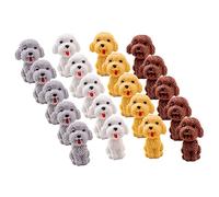 Gadpiparty 20 Con Forma De Cachorro Divertidos Y Mini De Perro Material Escolar Novedoso Tpr Color Aleatorio