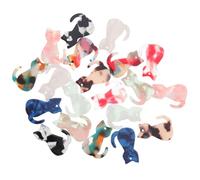 Gadpiparty 20 dijes acrílicos de gato para hacer joyas de bricolaje, fáciles de conectar en serie con efecto decorativo, y colgantes de gato brillantes para aretes, pulseras y llaveros, color