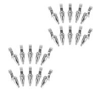 Gadpiparty 20 Ganchos Ajustables para Colgar Cuadros de Aleación de Zinc Perchas de Arte de Cable de Alambre para Exhibiciones y Galerías Soporte Resistente y Montaje Versátil