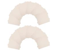 Gadpiparty 20 Láminas de Mica para Microondas Aplicables Recortables 108X99 MM Placas Resistentes al Calor hasta 600 °C Repuestos y Accesorios para Horno Microondas Protección Térmica