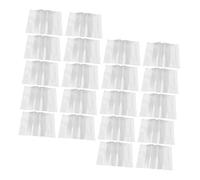Gadpiparty 20 Piezas Cubiertas de Libros Transparentes Reutilizables Protectoras de Plástico para Textos y Cuadernos Accesorios Prácticos para Estudiantes y Lectores