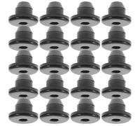 Gadpiparty 20 Tapones de Goma Negros para Gato Hidráulico de Suelo, Buen Sellado y Repuesto para Tapón de Llenado de Aceite en Equipo Hidráulico