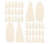 Gadpiparty 200 cabezales de repuesto de esponja blanca para herramientas de borrador de bocetos, borrado de precisión y corrección rápida, esponjas de mezcla de arte para artistas y principiantes en