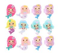 Gadpiparty 24 Piezas Anillos De Juguete De Niña Pequeña Niña De Joyas De Silicona Anillos De Silicona Para Niñas Niña Adornos Anillos Para Anillo Joya Niña Joyería Obx Sirena Bebita Pretender