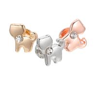 Gadpiparty 3 Piezas Adornos Decorativos para Correa de Reloj Clavos de Joyería para Pulseras de Silicona Watch Encanto para Correa Inteligente