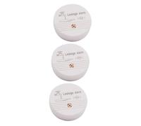 Gadpiparty 3 Piezas Detector de para Baño Alarma de Sensor de Inundación Monitoreo Agua Detección Rápida y Alerta Sonora para Electrodomésticos y Prevención de Daños