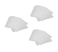 Gadpiparty 3 Series Fundas Transparentes De Silicona Dull Polish para Tarjetas De Y Bancarias Organizador Práctico Y para Tarjetas De Autobús Y Membresía 50 Piezas*3
