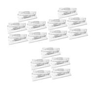 Gadpiparty 3 Series Soportes De Identificación Transparentes De Acrílico Para Permisos Y Tarjetas De Hotel Resistentes Y Prácticos 10 Piezas X 3
