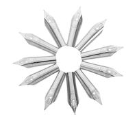 Gadpiparty 30 piezas Plumillas para Estilográfica Reemplazo de Punta de Pluma de Caligrafía Accesorios de Escritura para Estudiantes y Alta Durabilidad y Rendimiento
