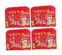 Gadpiparty 30 piezas Sobres Rojos Chinos para Año Lunar Diseño de Serpiente Sobres de Dinero para Bodas Cumpleaños y Festivales Resistente con Mensajes de y Prosperidad