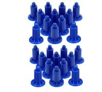Gadpiparty 30 Unidades de Almohadillas de Pie de Báscula de Plástico Azul para Balanzas Electrónicas de Gramos, Accesorio Instalación Simple y Agarre Firme para Medición en Laboratorio