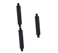 Gadpiparty 3piezas Bolsa para Lápices y Bolígrafos De PU Estuche Protector Almacenamiento Banda Elástica Compacto y Ligero para Lapiceros y Estilógrafos Negro
